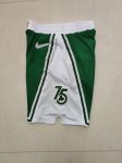 NBA Boston Celtics 75th Anniversary Shorts Vert